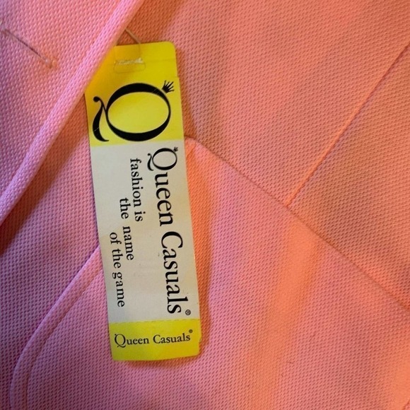 Vintage queen casuals pink blazer M - Picture 9 of 9